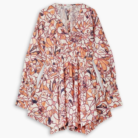 A.L.C. Salina Linen Mini Dress - Picture 2 of 9